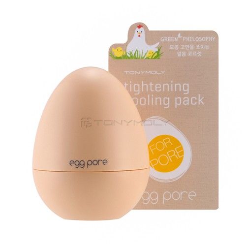Охлаждающая маска для сужения пор Tony Moly Egg Pore Tightening Cooling Pack